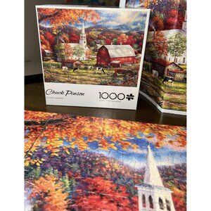 Buffalo Games Chuck Pinson 1000 Piece Jigsaw Puzzle Country Blessings Complete